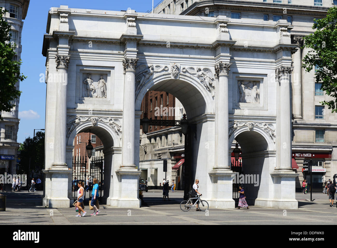 Marble Arch, London, England, UK Stock Photo Alamy