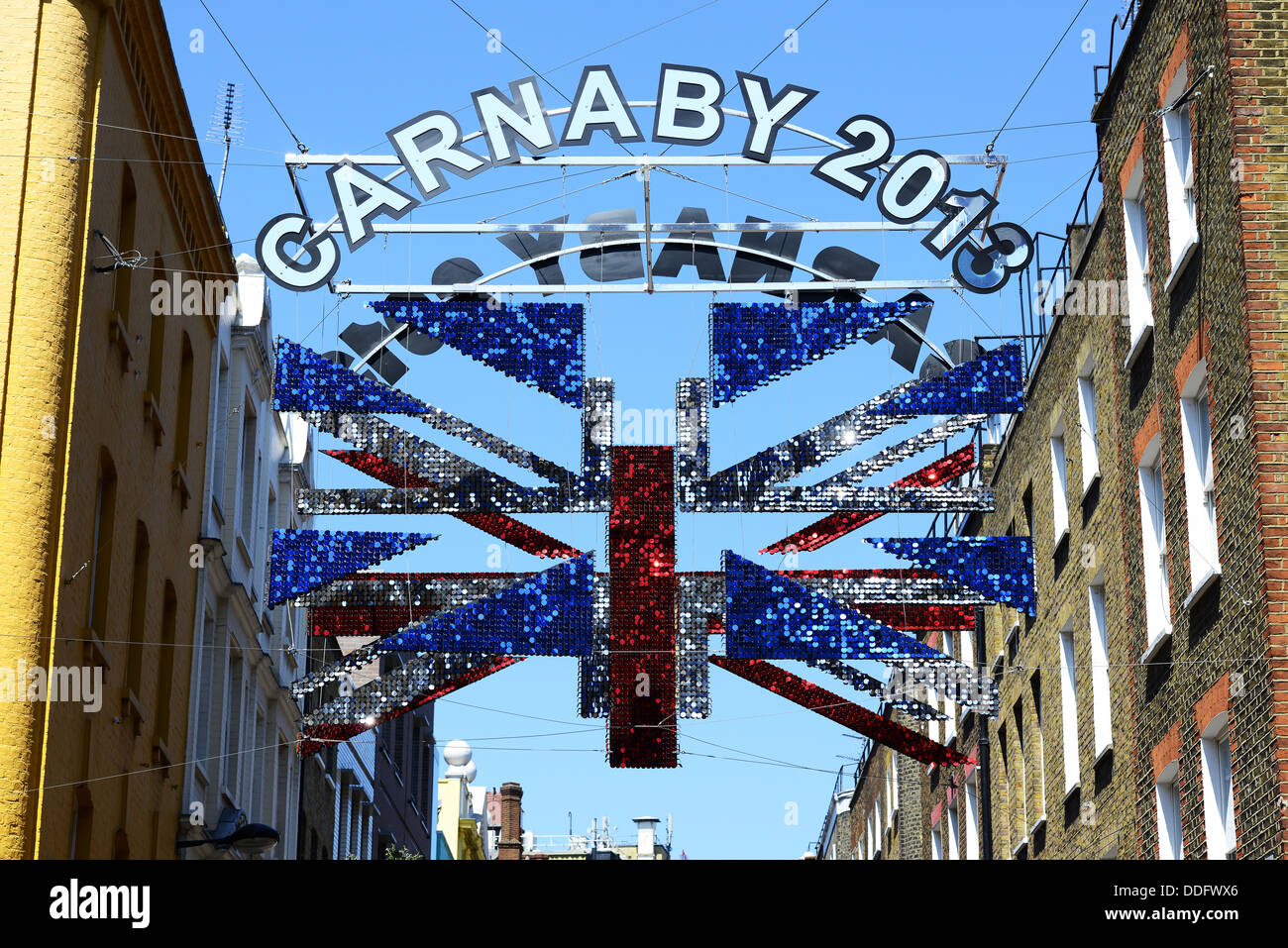 Carnaby Street, London, Britain, UK Stock Photo