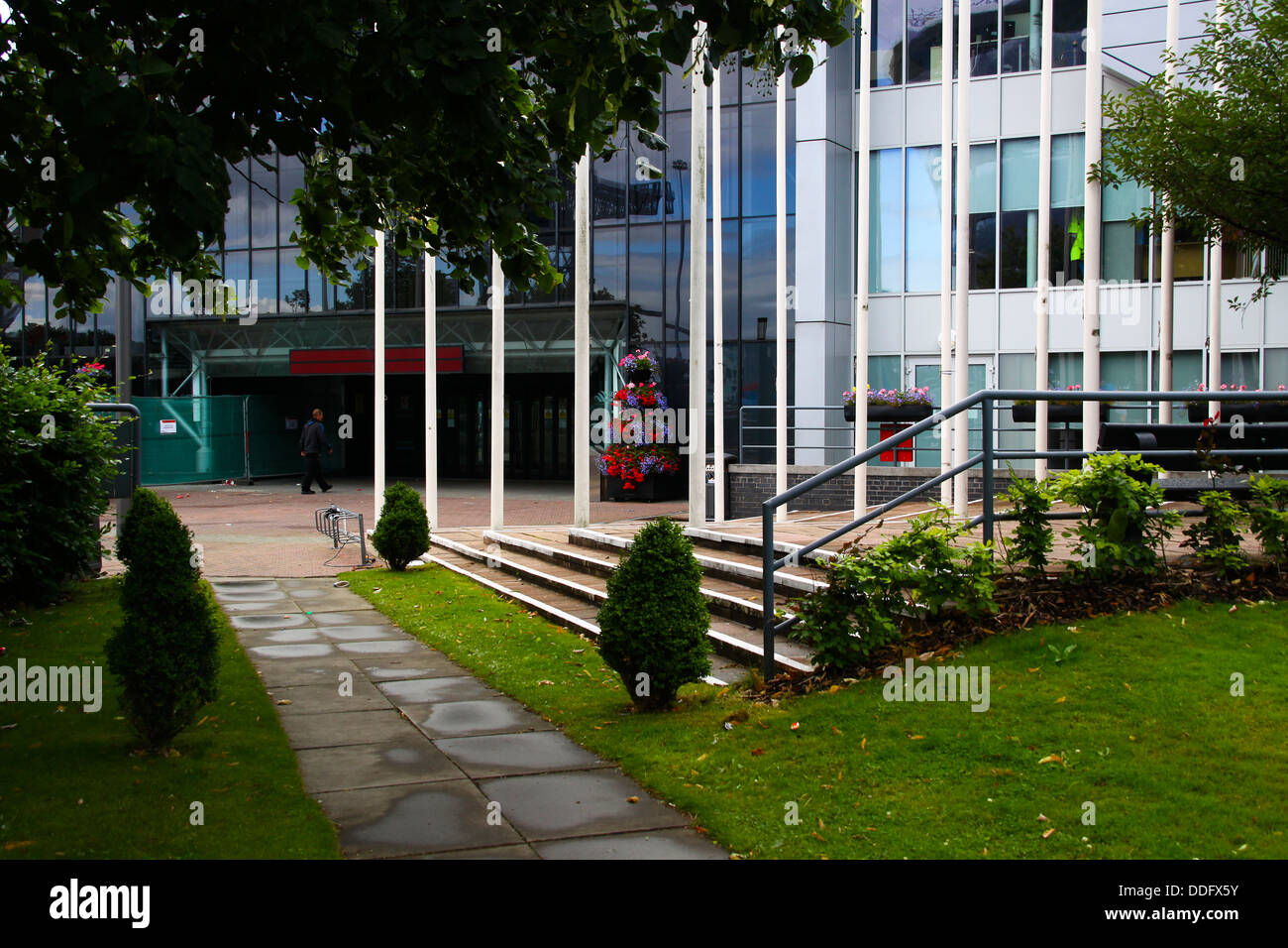 Mai entrance to SECC Glasgow Stock Photo Alamy