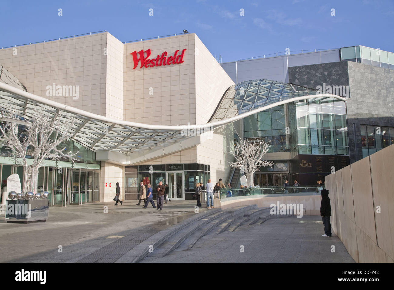 England London Shepherds Bush Westfield Shopping Center Stock Photo 