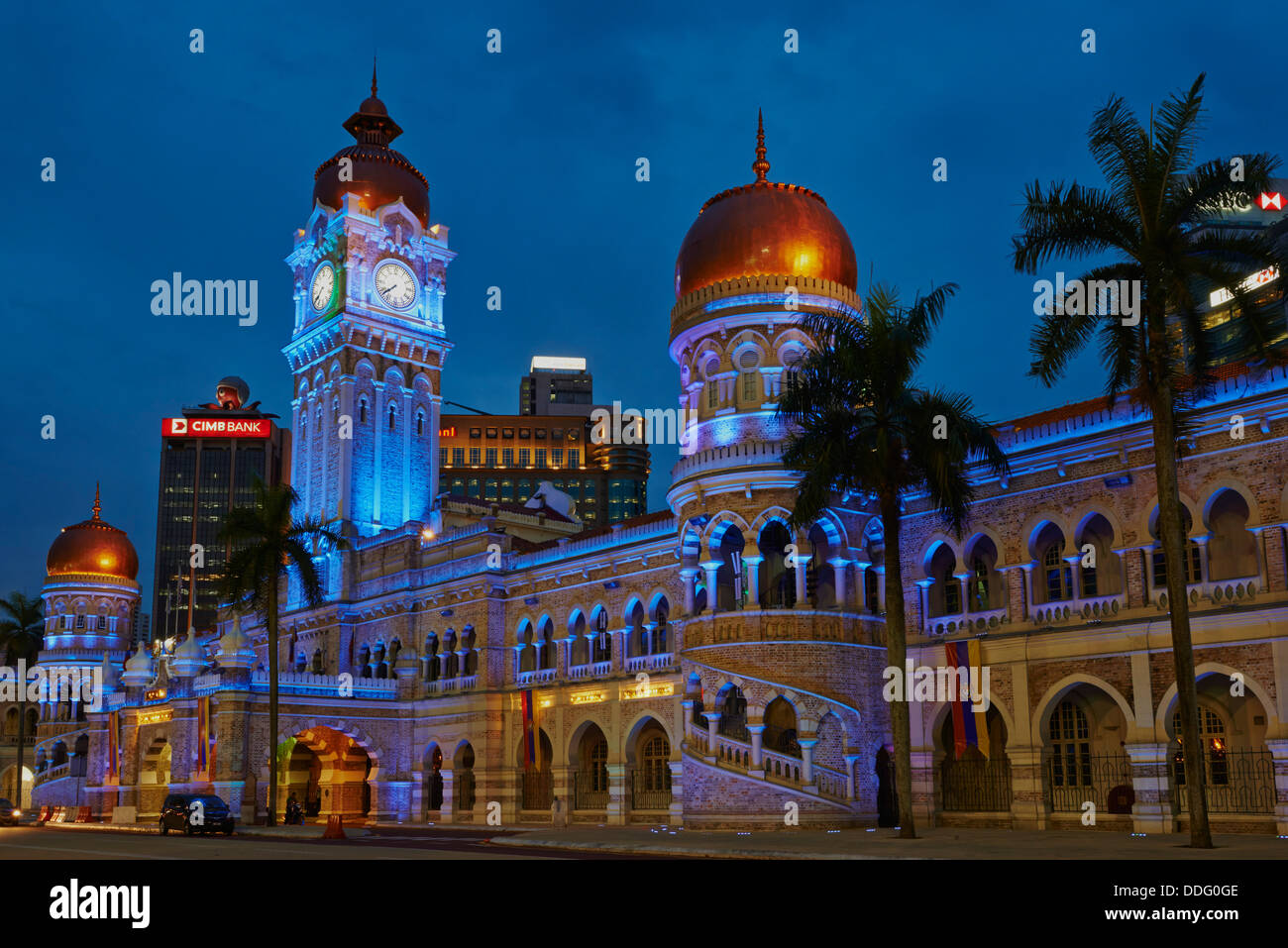 Malaysia, Selangor state, Kuala Lumpur, Sultan Abdul Samed Building Stock Photo