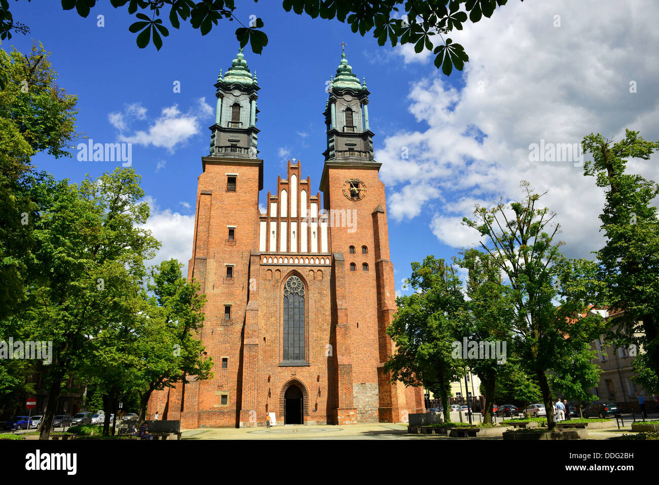 Poznan Cathedral, Wielkopolska province, Poland Stock Photo