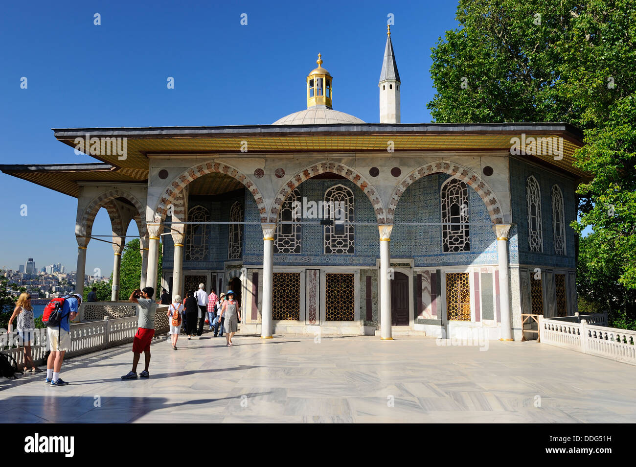 Baghdad Pavilion - Topkapi Palace, Seraglio Point, Istanbul, Turkey Stock Photo