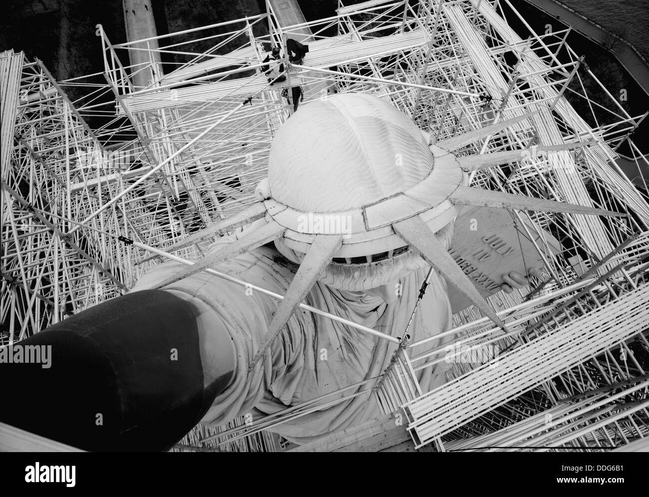 Inside Statue Of Liberty Head