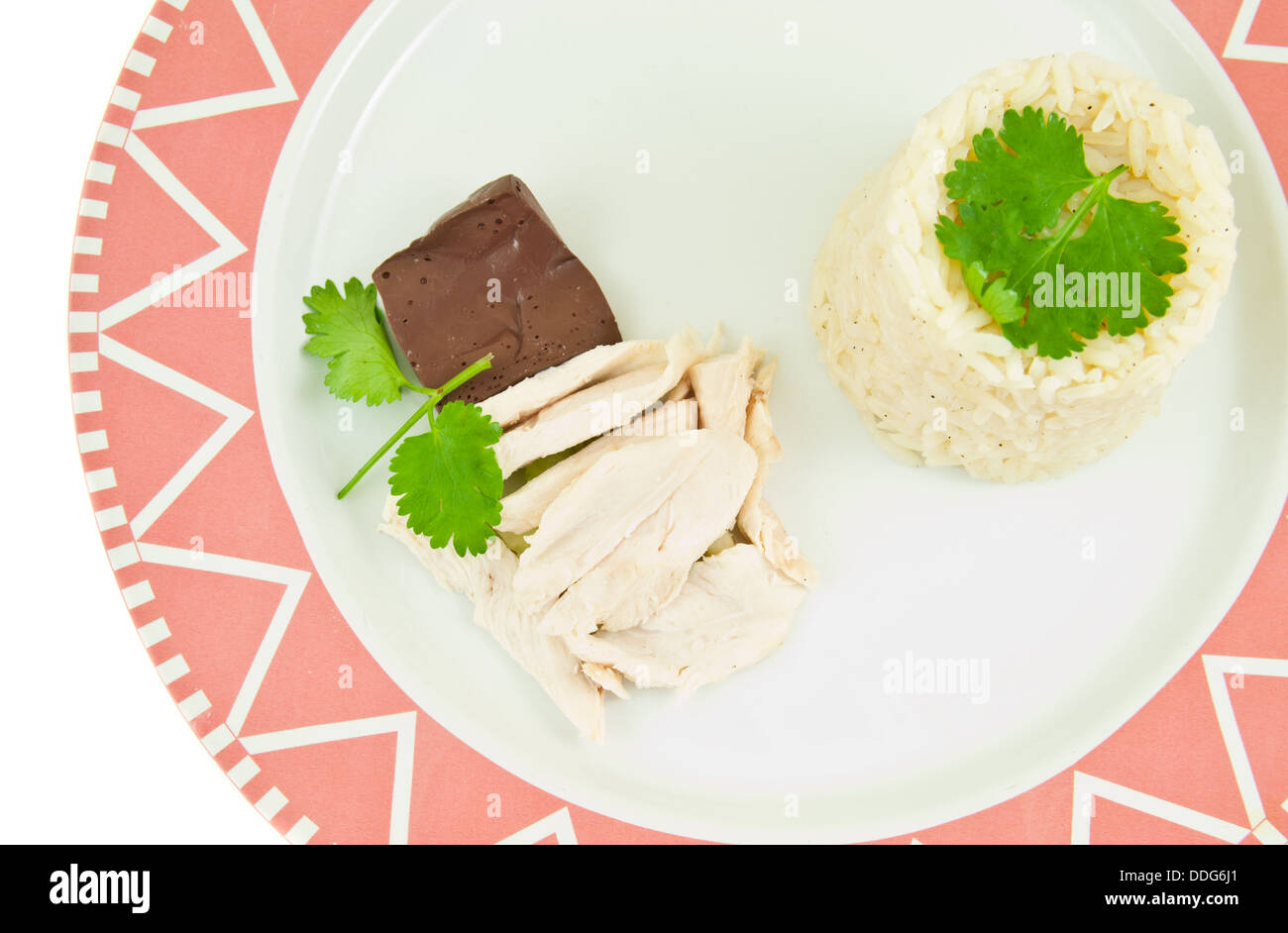 Stem Rice Chicken Steam and chicken hi-res stock photography and images - Alamy