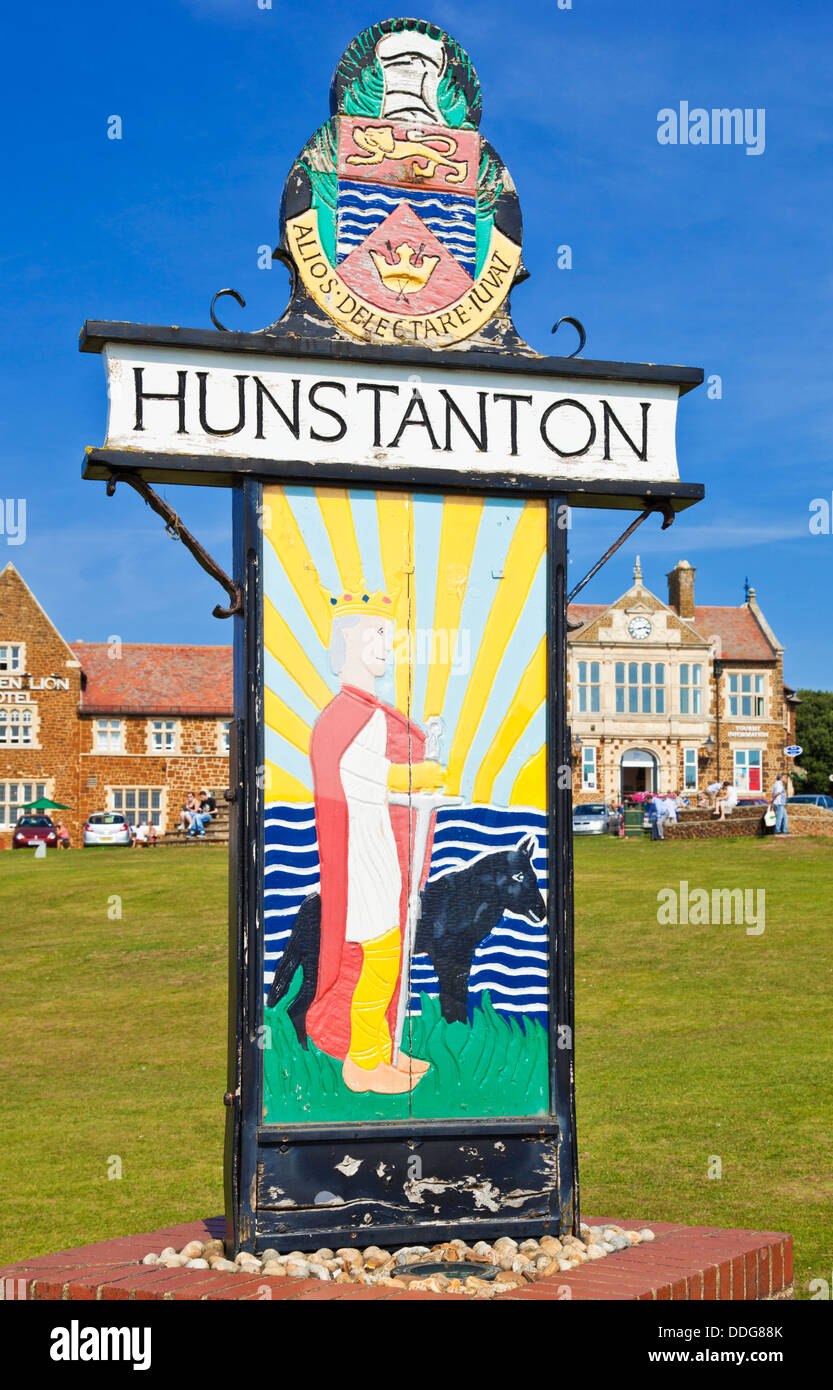 Hunstanton norfolk england village hires stock photography and images