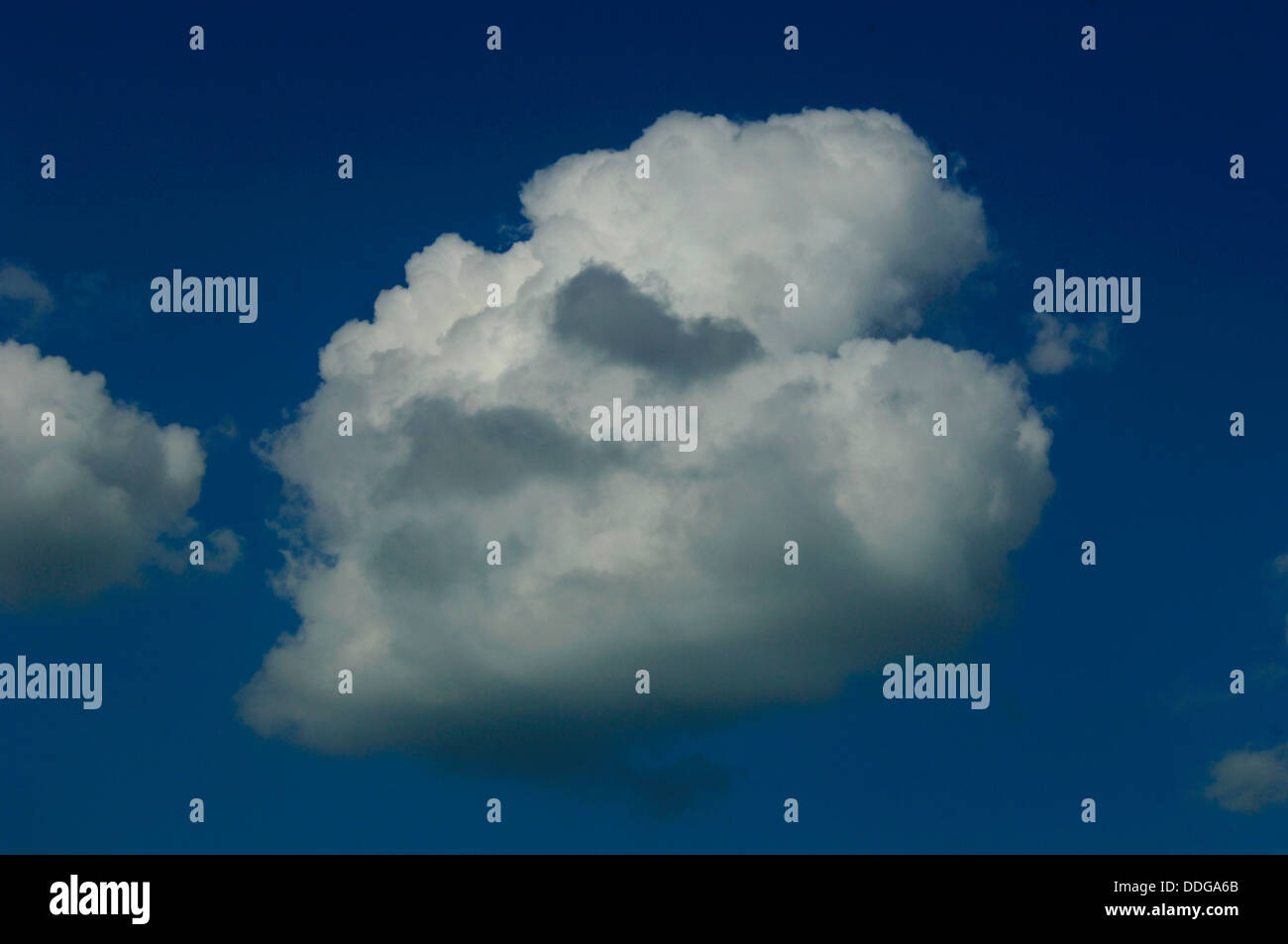 Blue Sky & White Clouds. Stock Photo