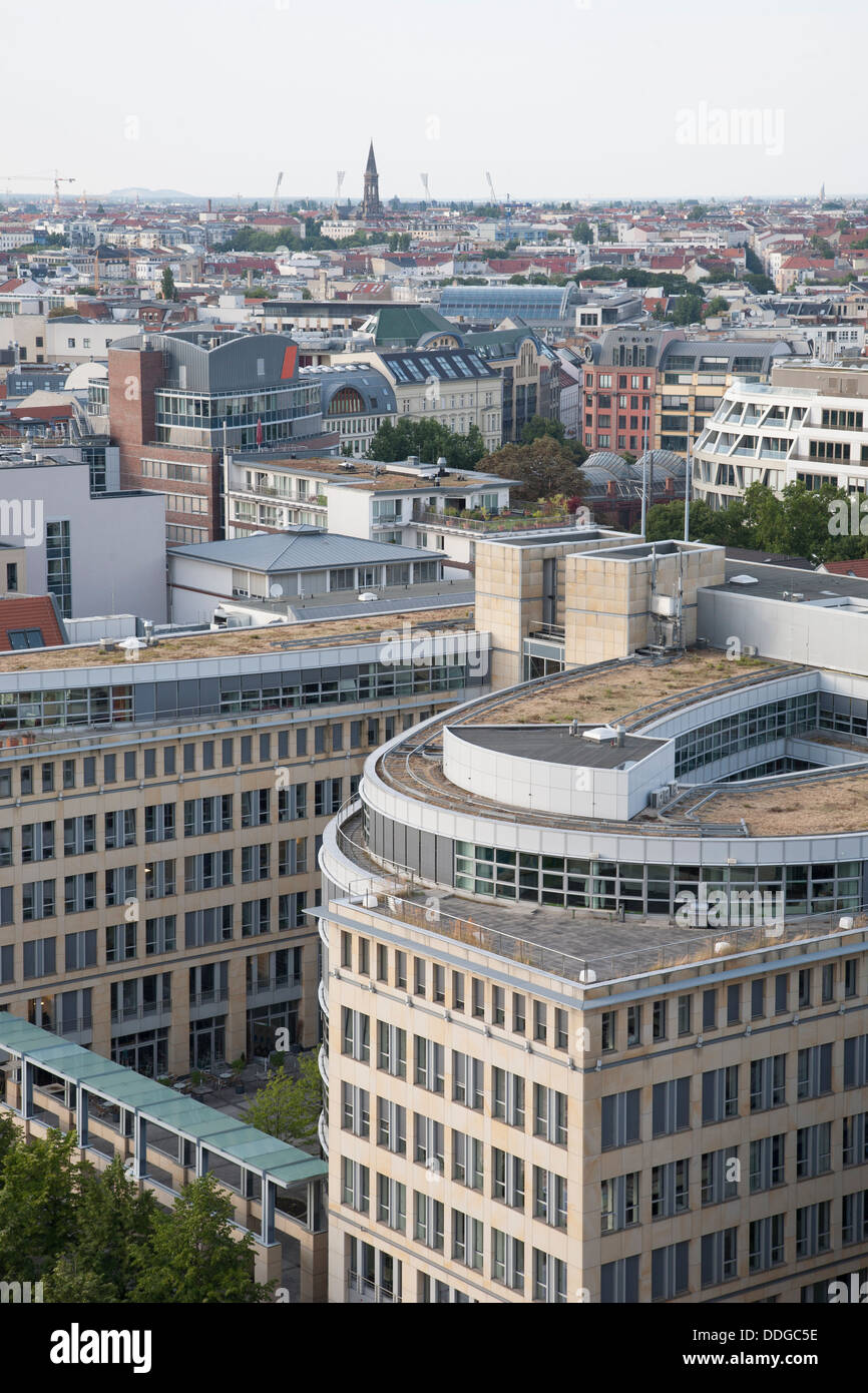Berlin Cityscape from Cathedral Tower, Germany Stock Photo - Alamy