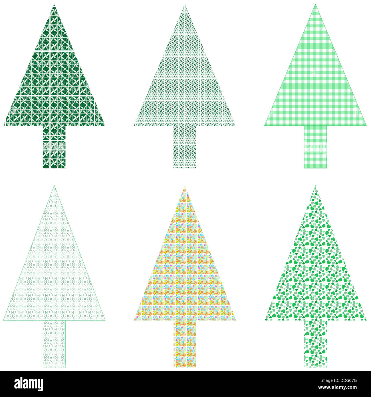 Christmas silhouette set hi-res stock photography and images - Alamy