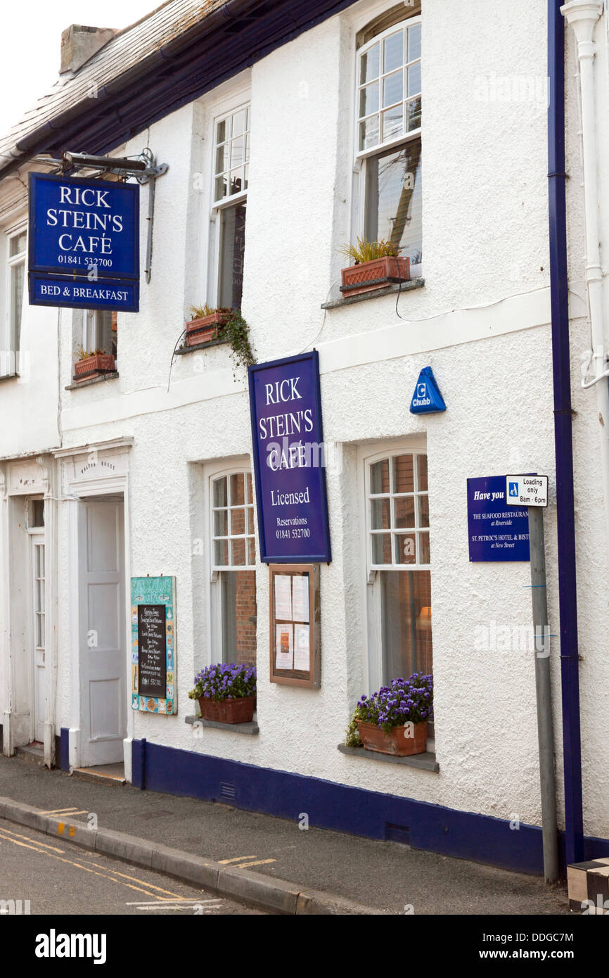 Rick Stein's Cafe in Padstow Cornwall Stock Photo