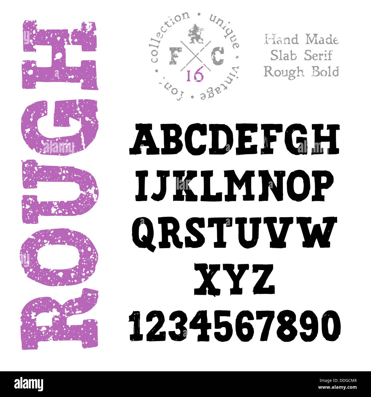 Download Handmade Retro Font Slab Serif High Resolution Stock Photography And Images Alamy Yellowimages Mockups