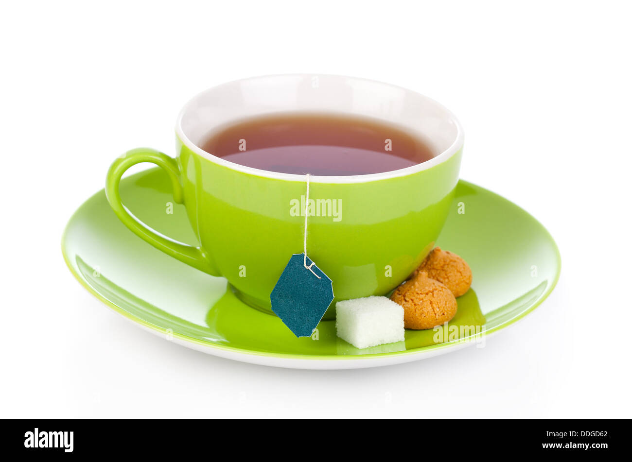 healthy green tea cup Stock Photo Alamy