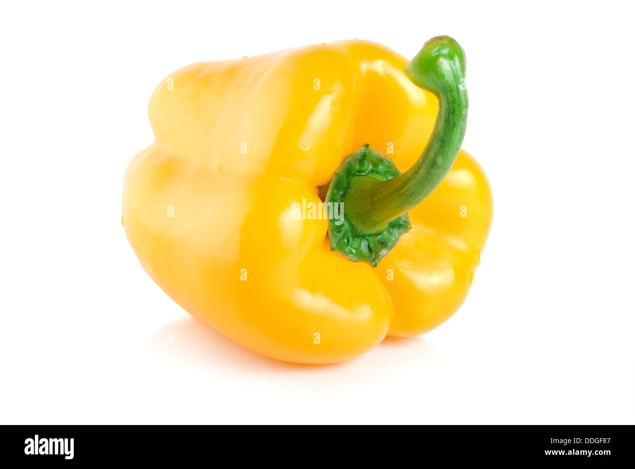 Mellow yellow pepper Stock Photo