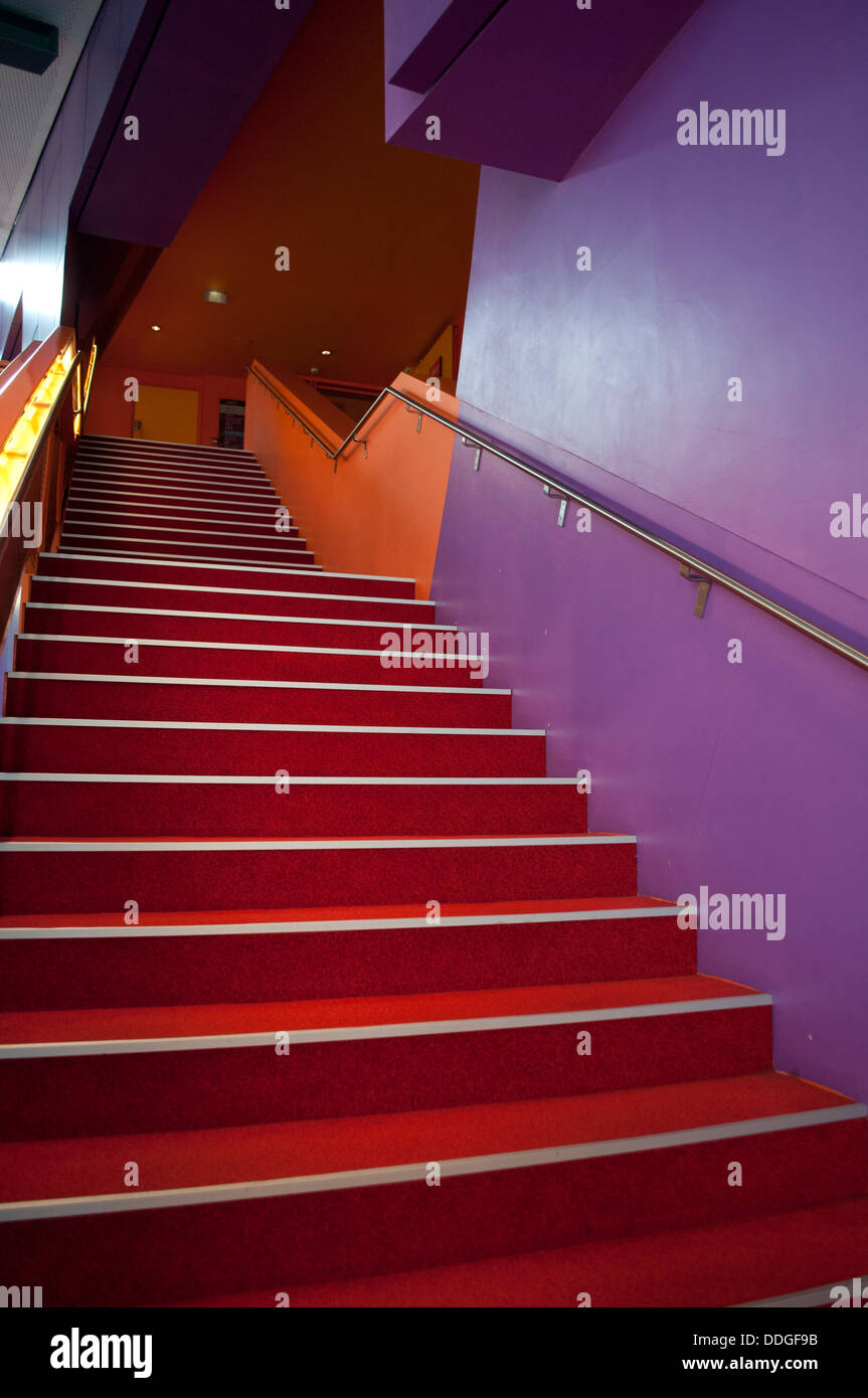 Lowry Centre interior, Salford Keys, Manchester, UK Stock Photo