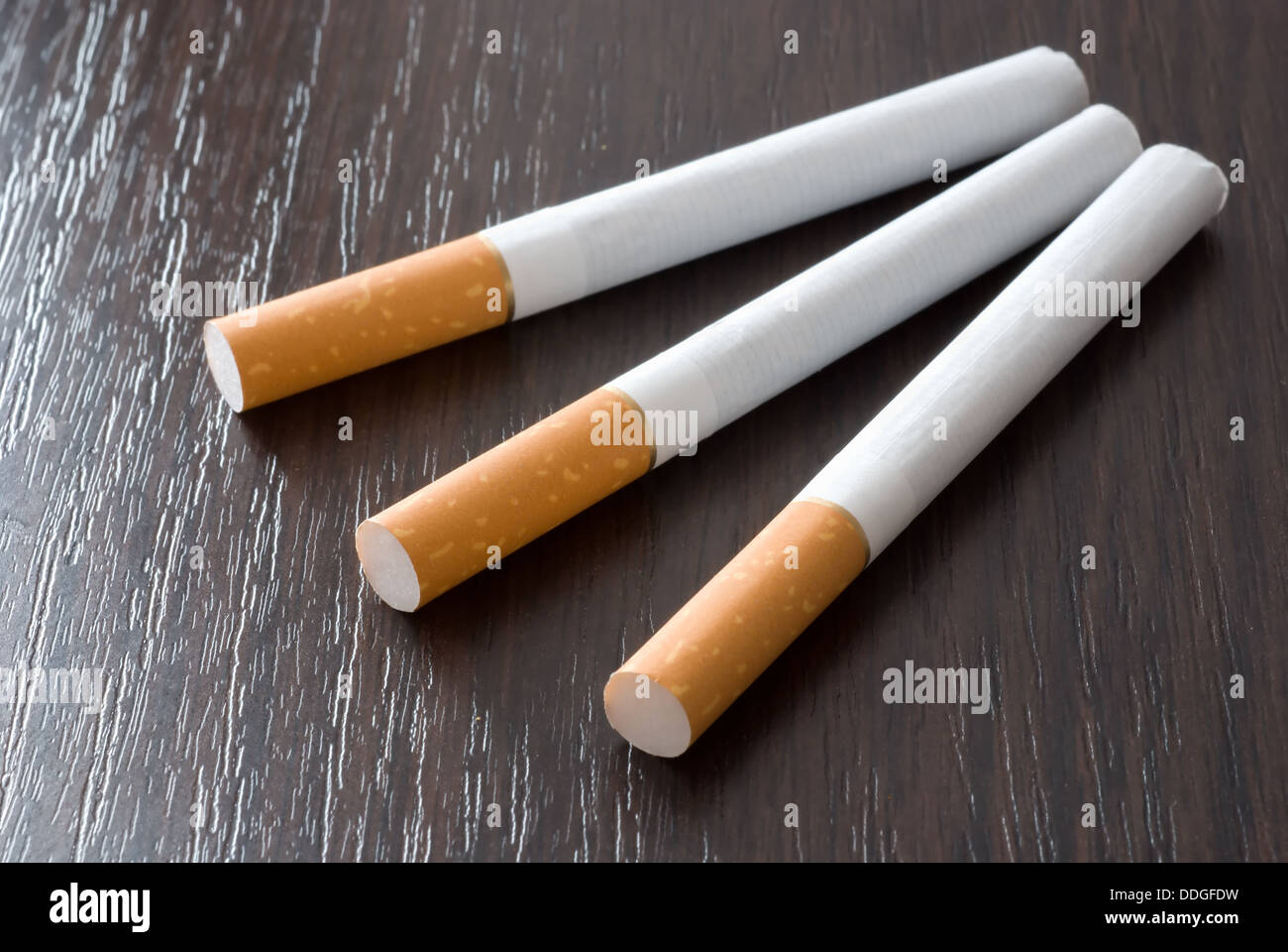  Cigarettes on the table Stock Photo - Alamy 