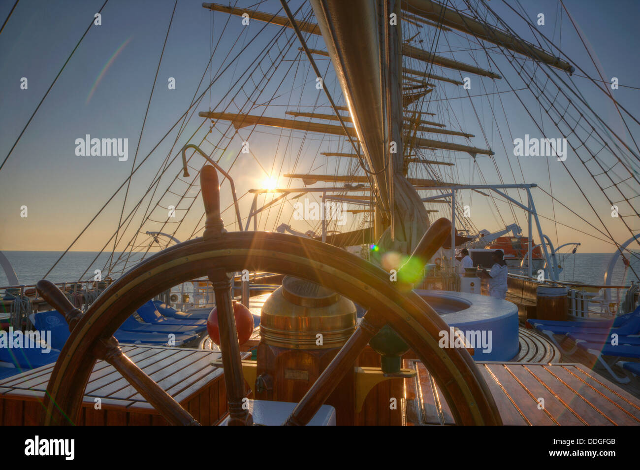 Sailing ship helm hires stock photography and images Alamy
