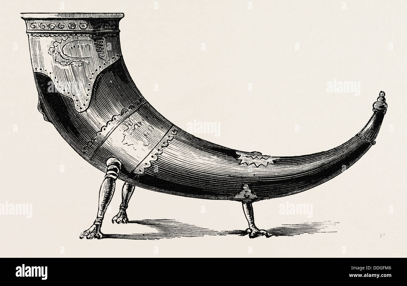 Drinking Horn Stock Photos & Drinking Horn Stock Images Alamy