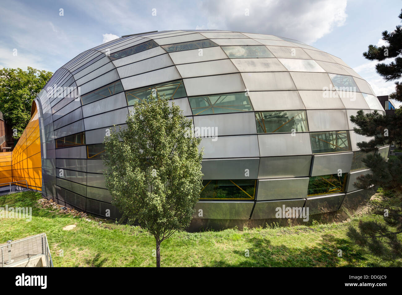 exterior of the Philology Library, Free University of Berlin, Dahlem, Berlin, Germany Stock Photo