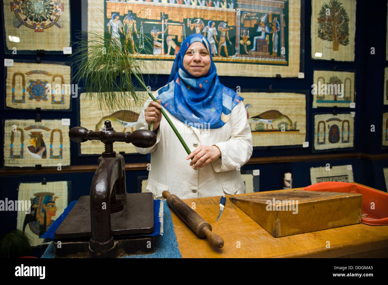 A socalled "Papyrus Institute" where visitors learn about the ancient