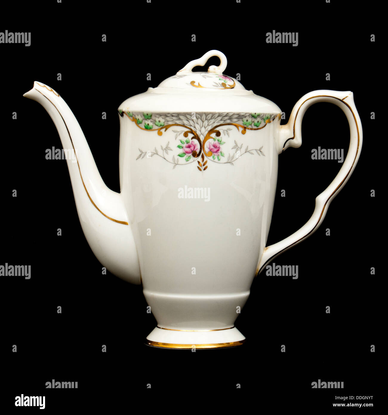 Antique porcelain teapot hi-res stock photography and images - Alamy