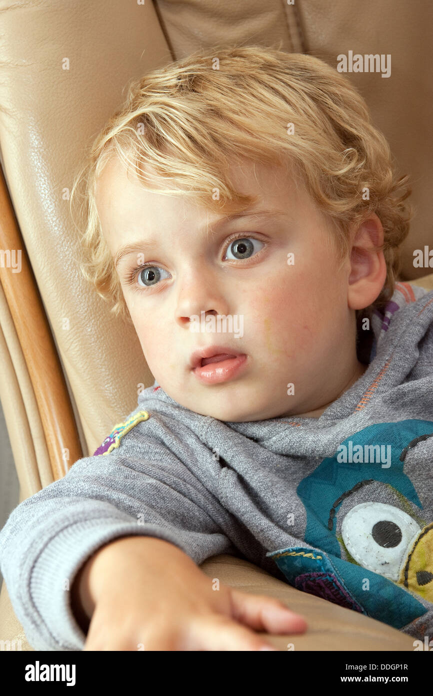 Family photos small child sitting hand face toddler Stock Photo Alamy