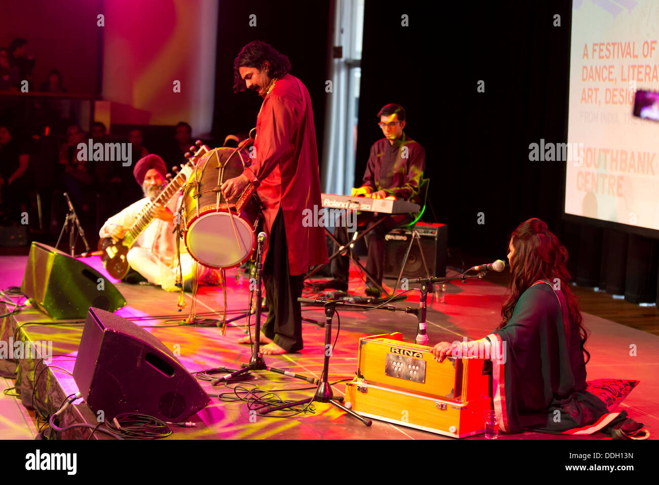 Ustaad Abid Hussain Performing At The 13 Alchemy Festival Southbank Centre London England Uk Stock Photo Alamy