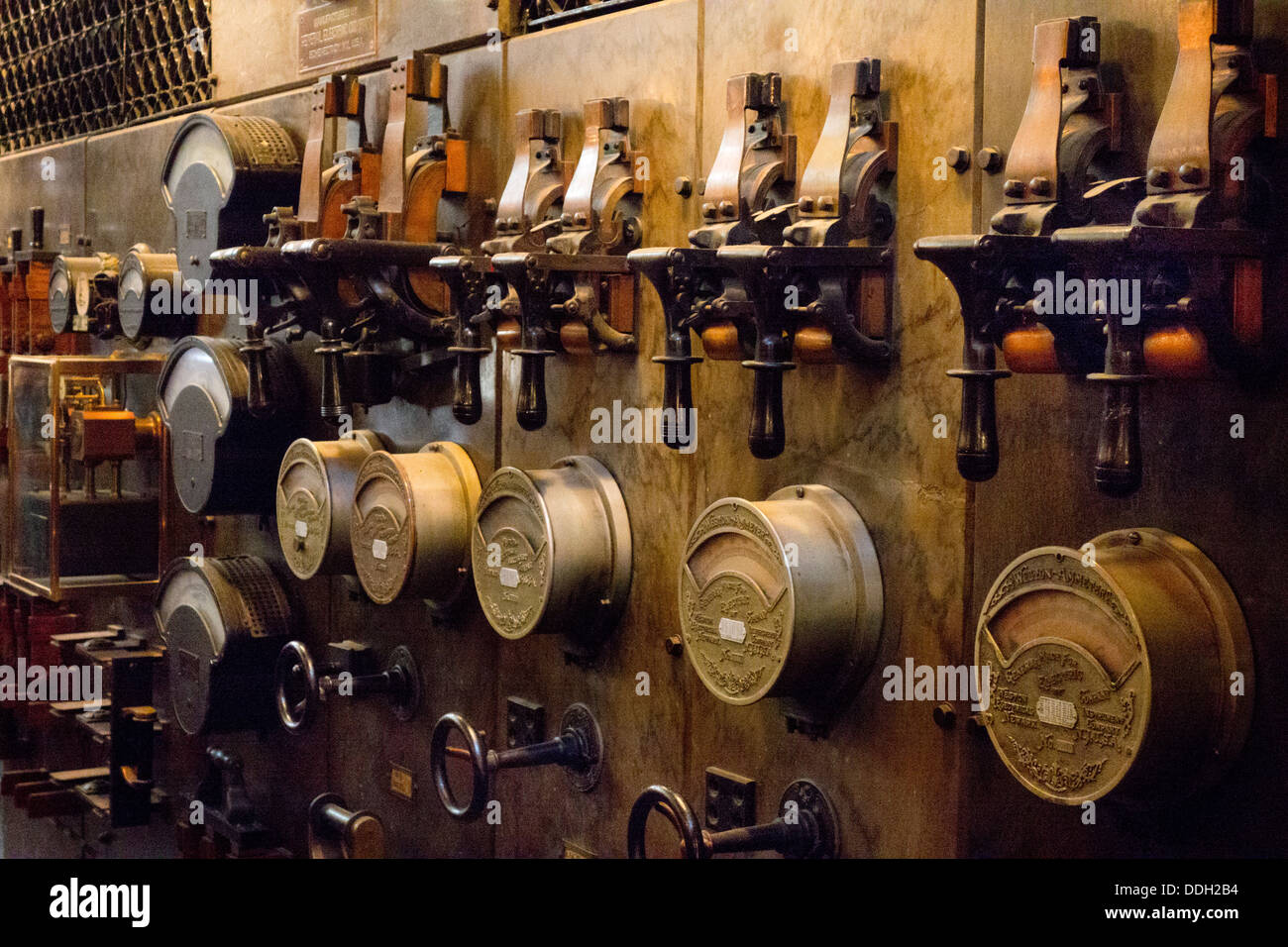 engine steam room in Pratt institute Brooklyn Stock Photo Alamy