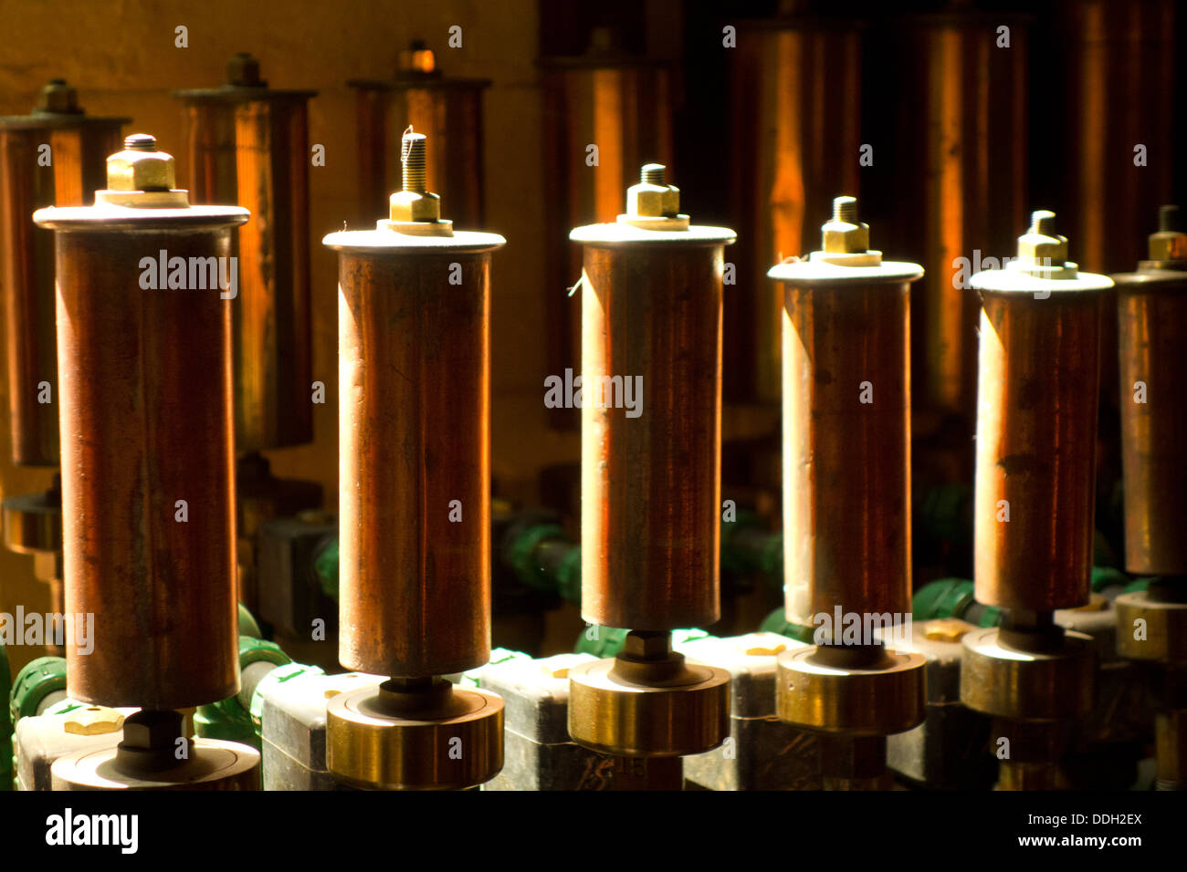 engine steam room in Pratt institute Brooklyn Stock Photo Alamy