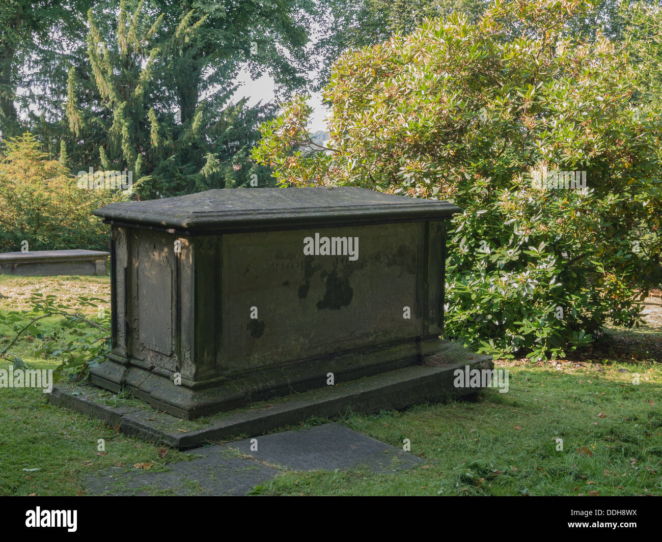 Tomb at St Peters Chuch in Belper, Derbyshire, United Kingdom. Stock Photo