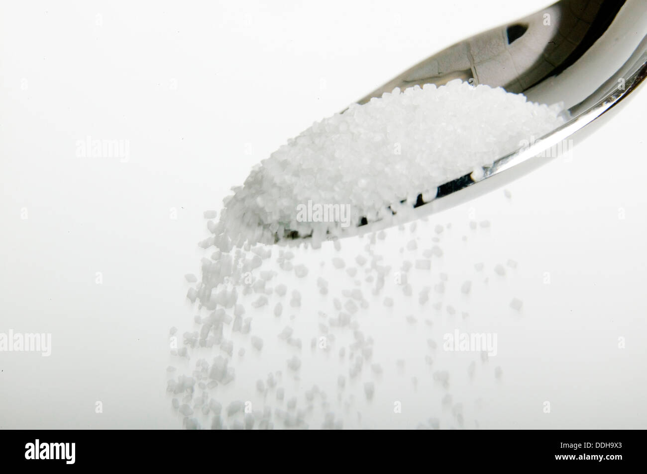 Grains white sugar pouring from hires stock photography and images Alamy