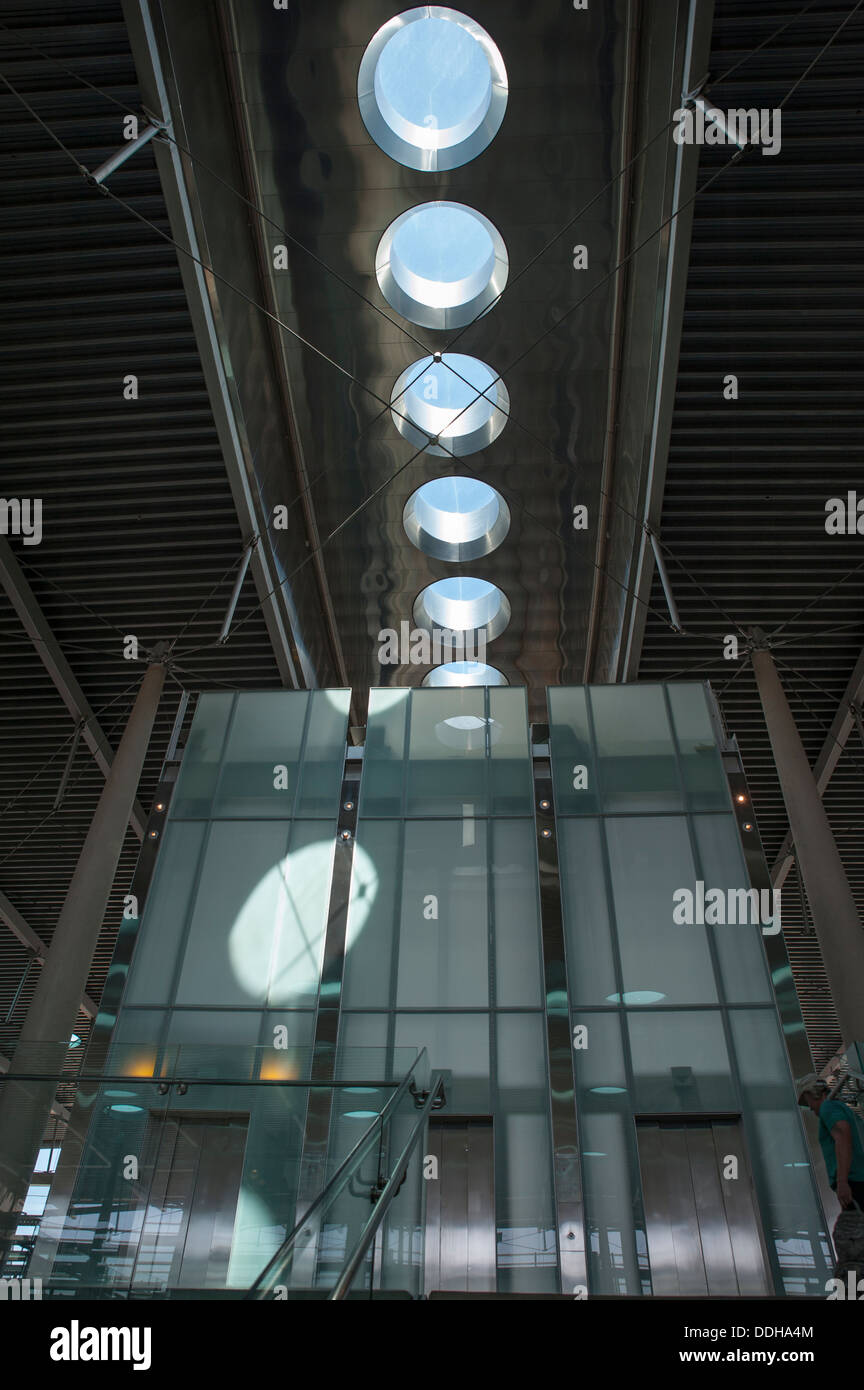 Elevators in the Burton Barr Central Library, the Main Branch of Phoenix  Public Library, Downtown Phoenix, Arizona, USA Stock Photo - Alamy