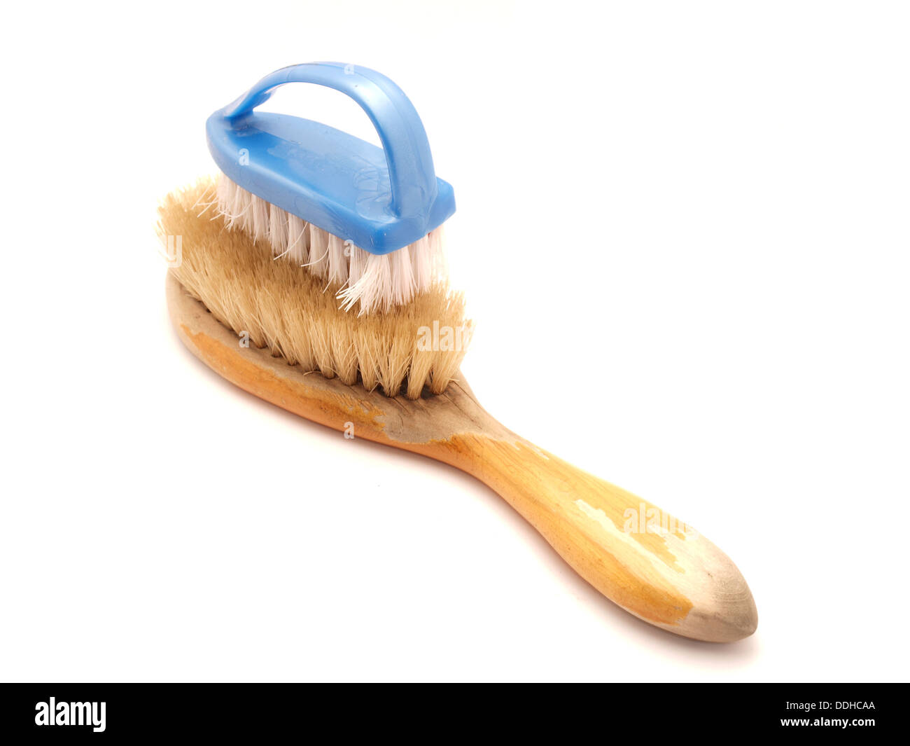 Brush on a white background Stock Photo - Alamy