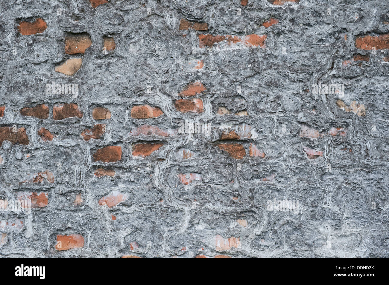 Italy, Construction of house wall with brick Stock Photo - Alamy