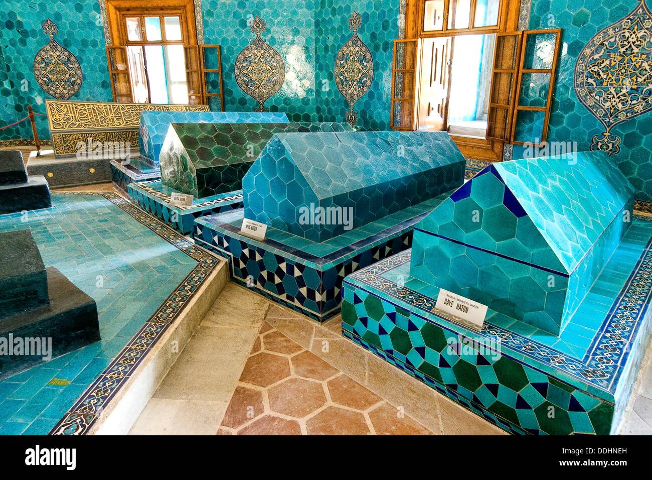 green tomb, Yesil Türbe, Bursa, Turkey Stock Photo - Alamy