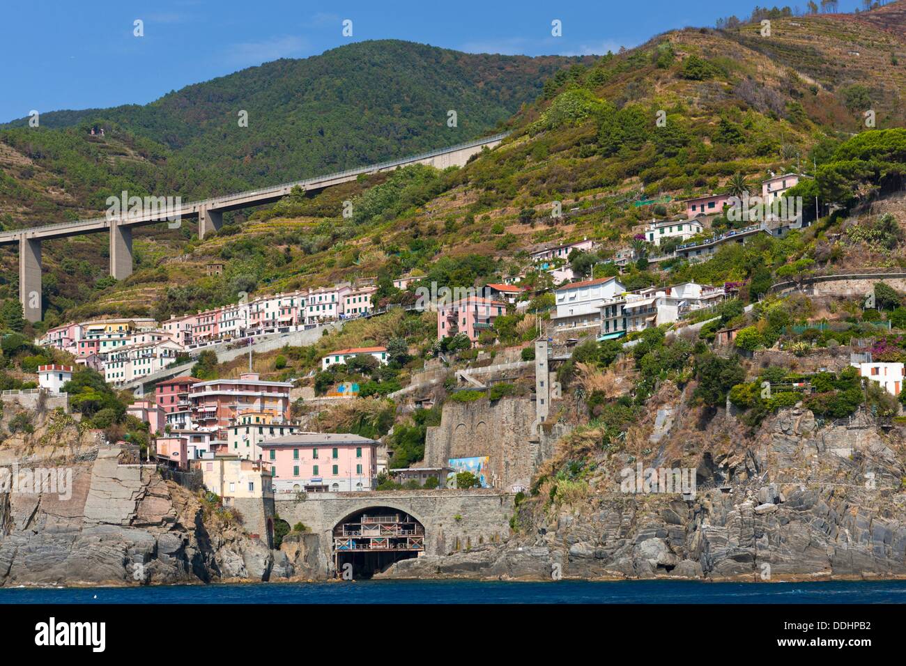 Village of Riomaggiore, Cinque Terre, UNESCO World Heritage Site
