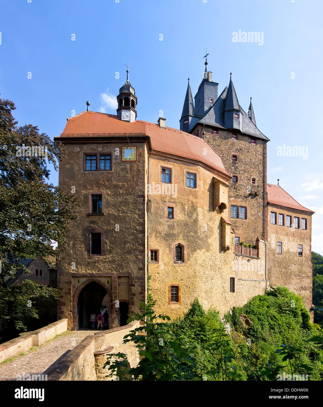 Kriebstein Castle, Saxony, Germany Stock Photo: 60014422 - Alamy