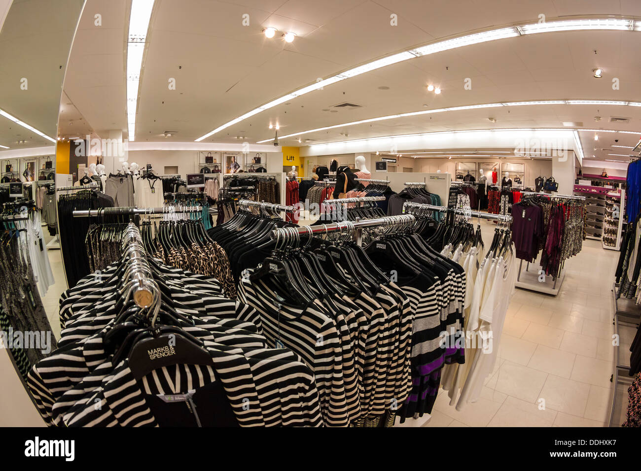 Ladies' Fashion Department, retail store Stock Photo - Alamy