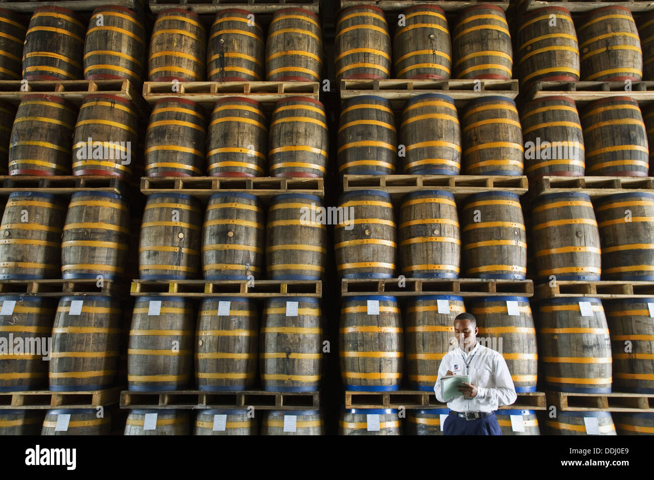 Brugal Rum Factory. Puerto Plata. Dominican Republic Stock Photo Alamy