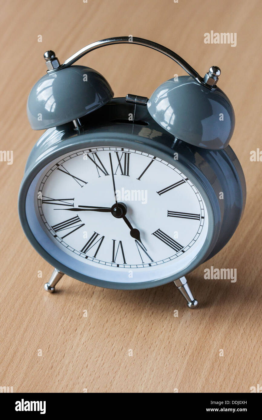 Traditional Alarm Clock Stock Photo Alamy