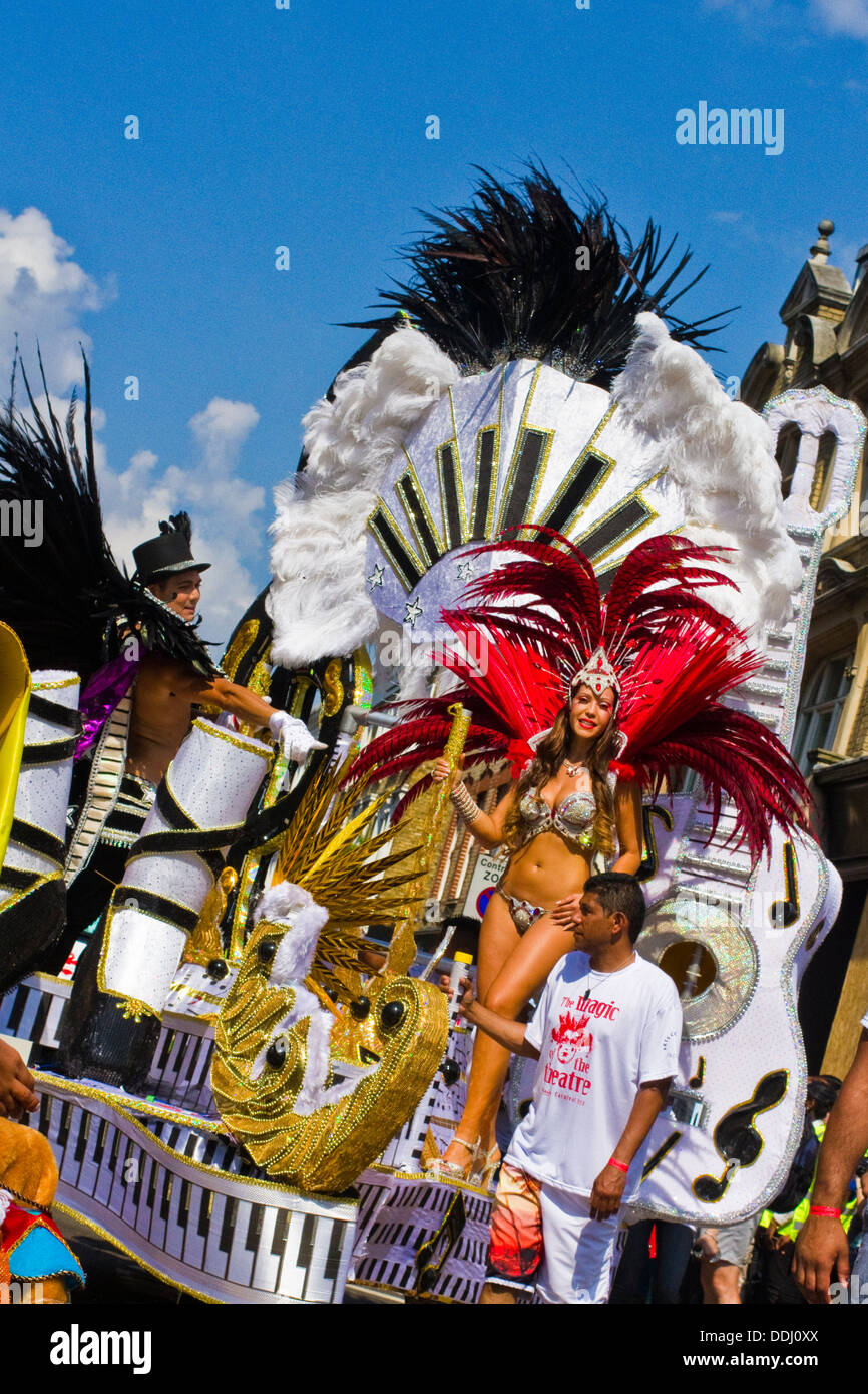 Float notting hill carnival hi-res stock photography and images - Alamy