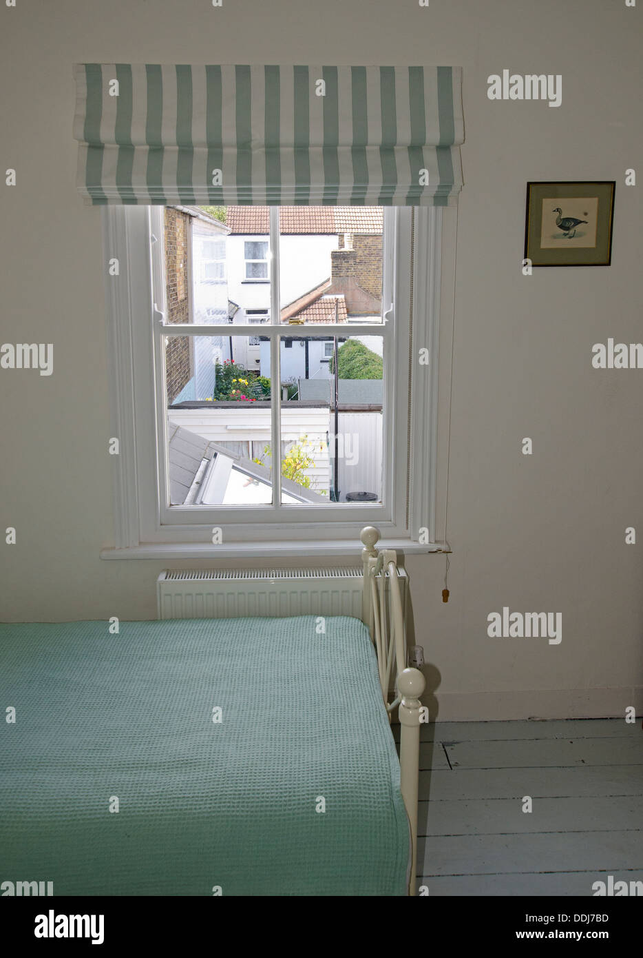 cottage style bedroom Stock Photo - Alamy