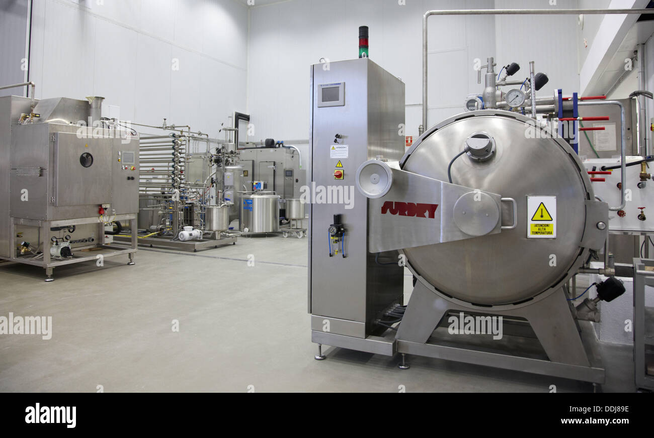 From left to right De izda. a dcha. microwave, pasteurization and