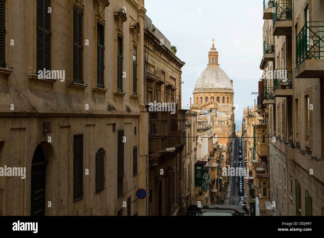 St Paul´s Cathedral, Valletta, Malta Stock Photo Alamy
