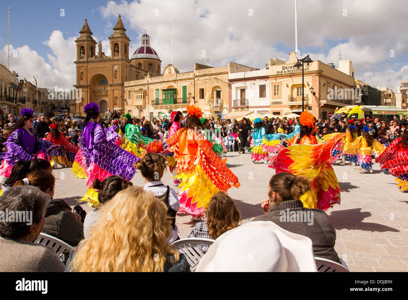 Carnival in Marsaxlokk, Malta Stock Photo Alamy