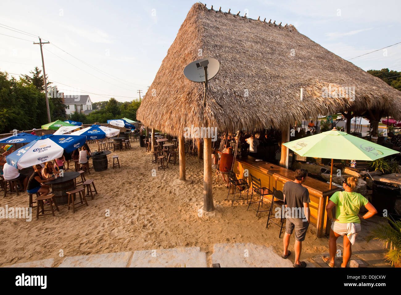 Mojito Bay Tiki Bar is pictured in Put-In-Bay on South Bass Island