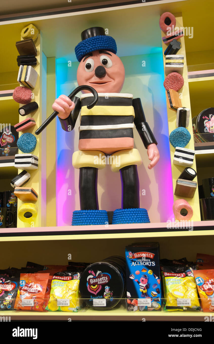 Bassett's Liquorice Allsorts on sale at the Cadbury chocolate factory