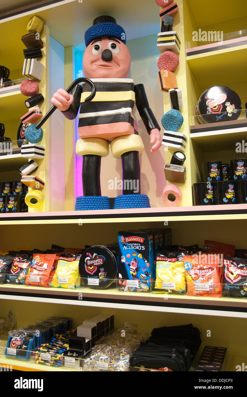 Bassett's Liquorice Allsorts on sale at the Cadbury chocolate factory