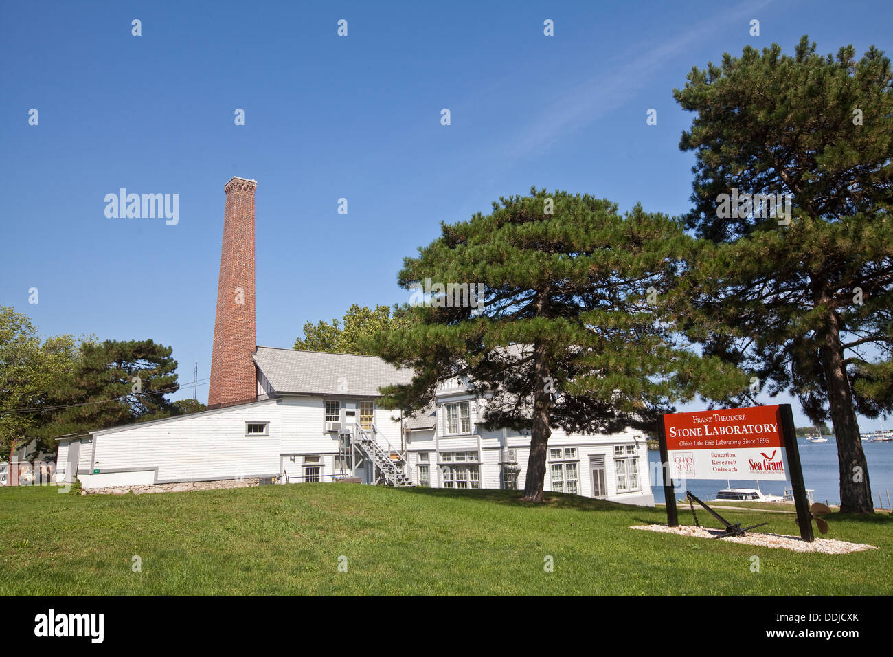 The Ohio State University Stone Laboratory is pictured on Gibraltar