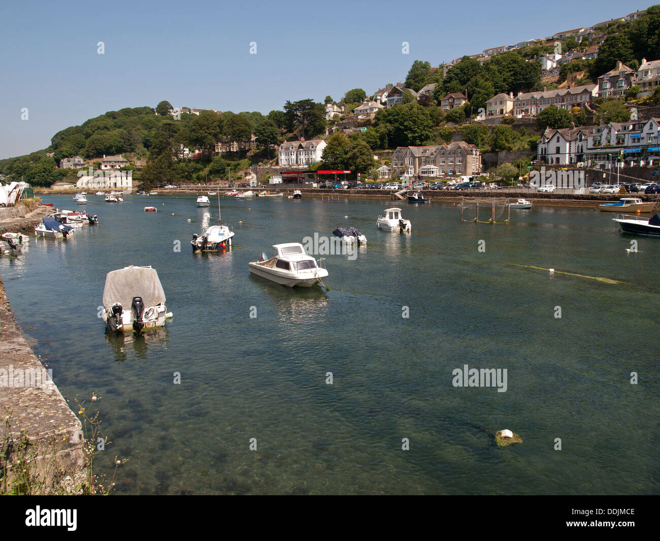 Looe Cornwall England UK Stock Photo Alamy