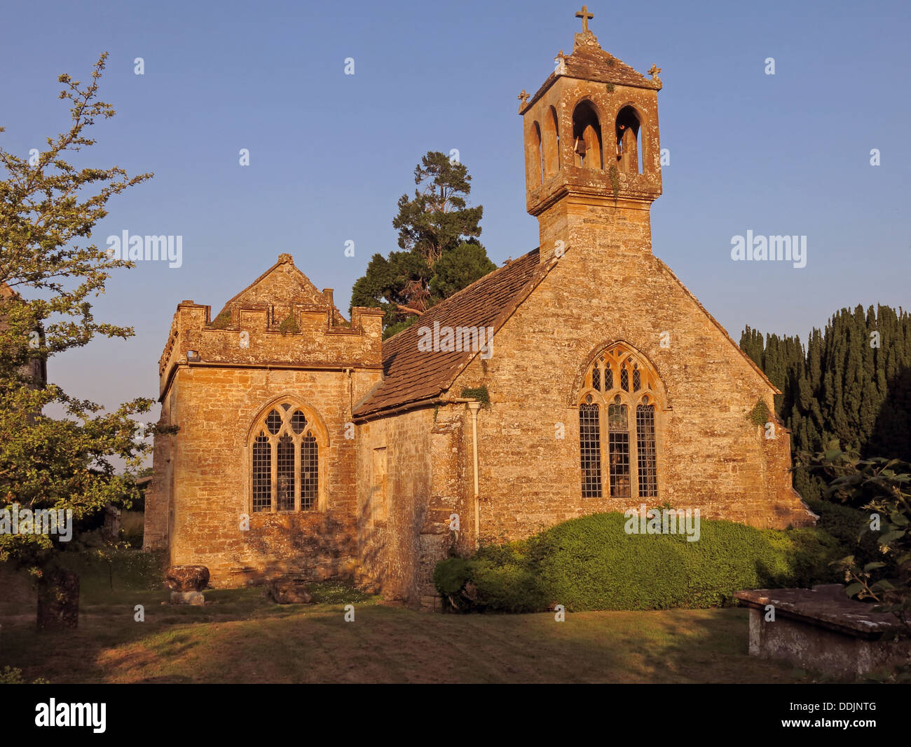 Chapel at Brympton d'Evercy, Yeovil, Somerset, England, UK Stock Photo